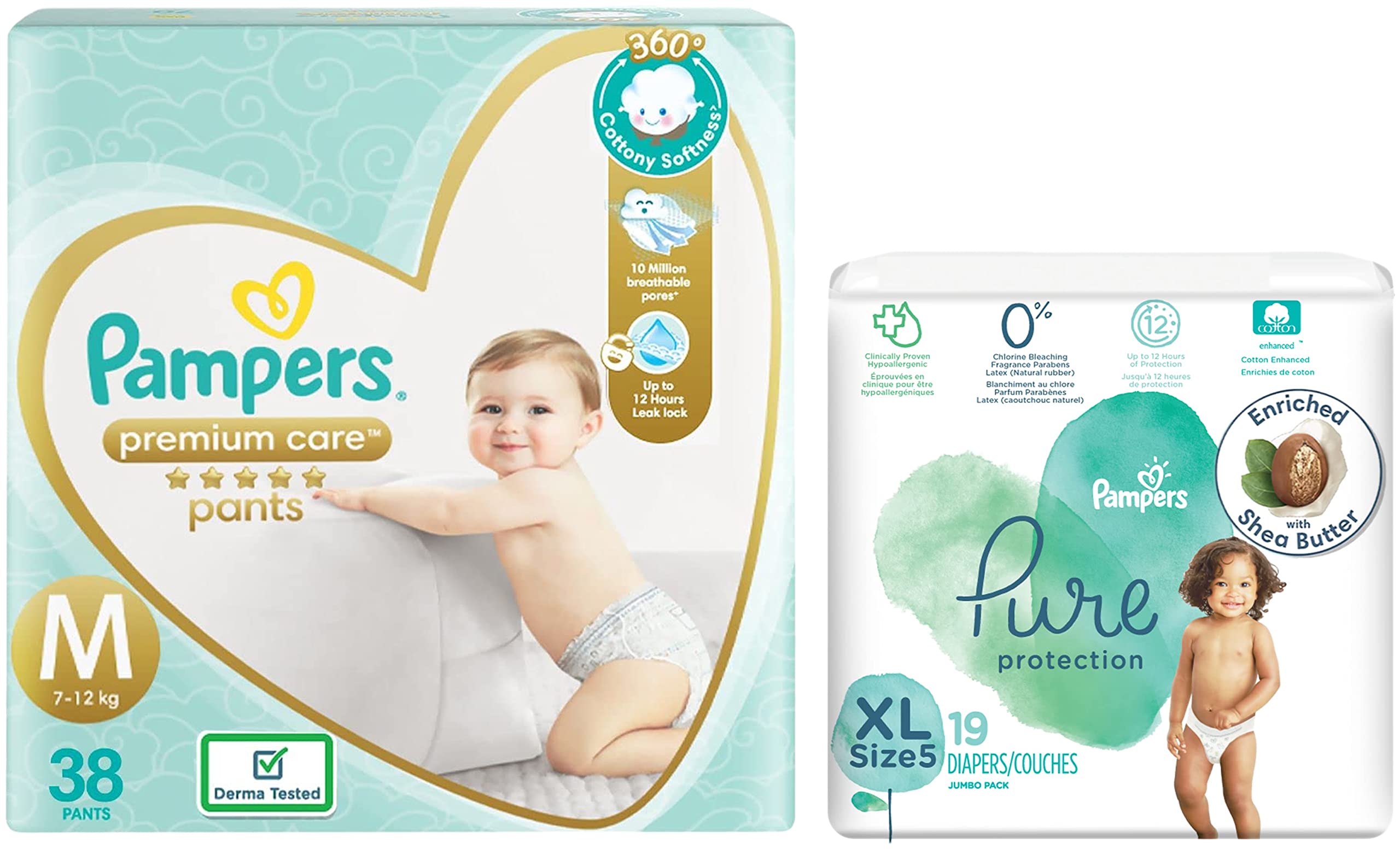 pampers pieluchy premium care 4 maxi 104 szt x 3