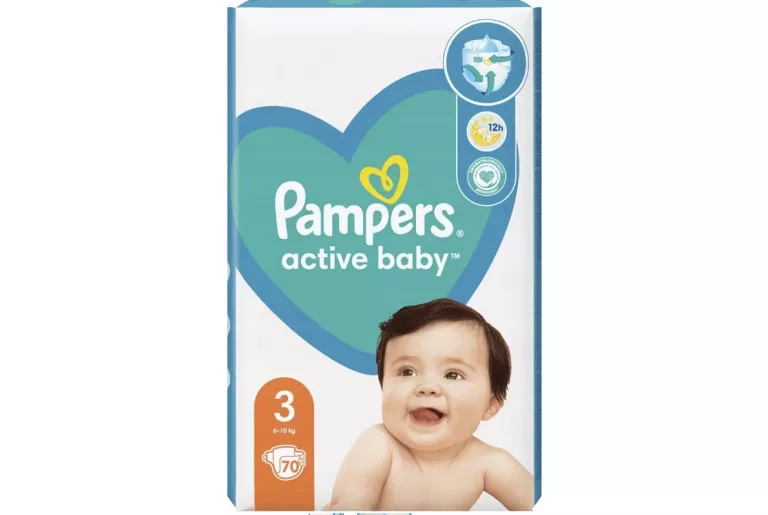 pampers active baby 3 4 5