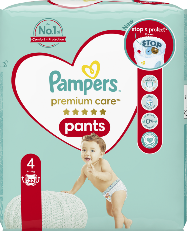 204 sztuk pampers 3