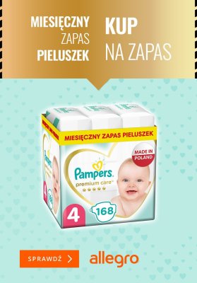 pantsy z firmy pampers rozmiary