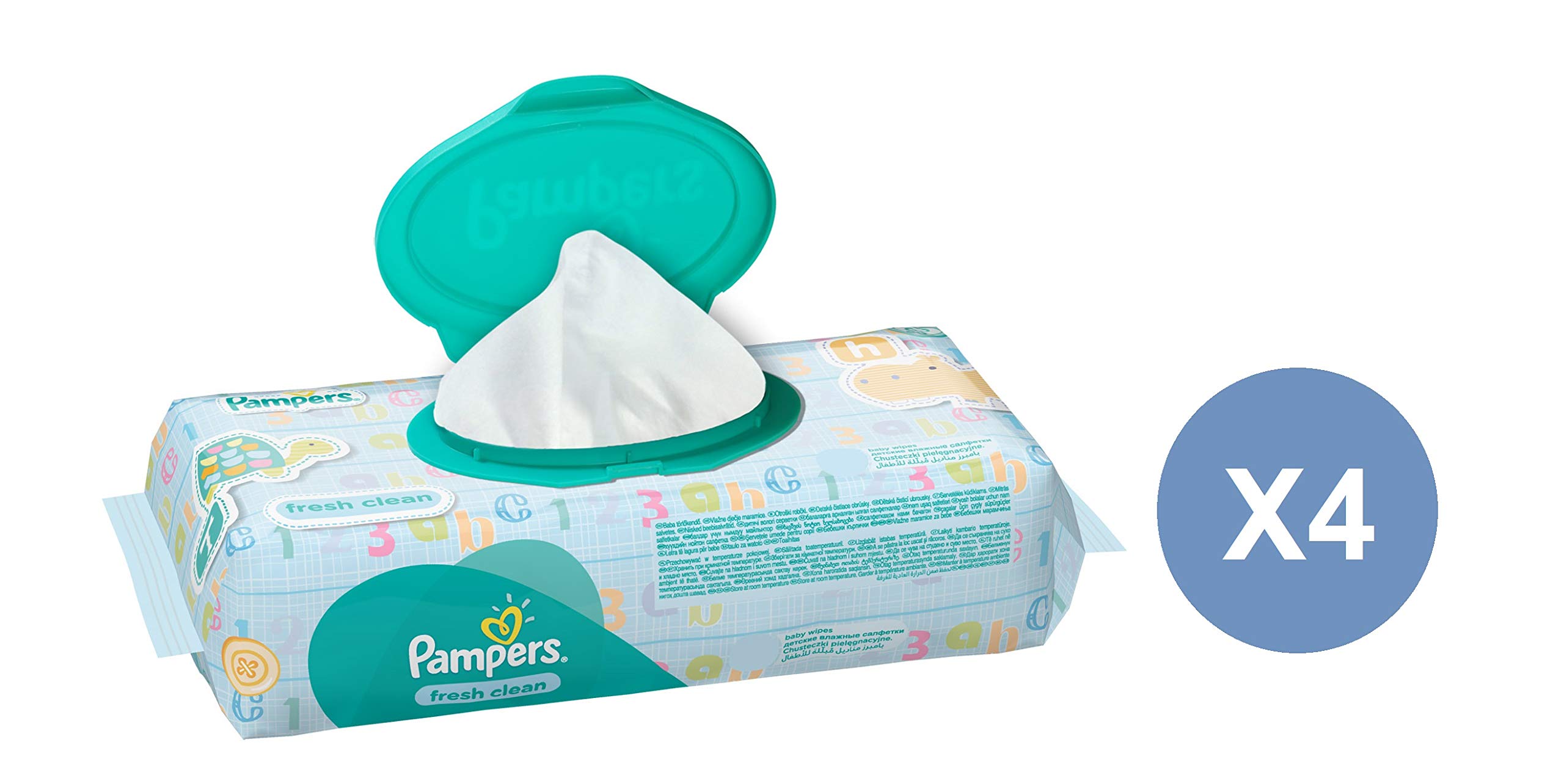 chusteczki nawilżane pampers sensitive 56szt