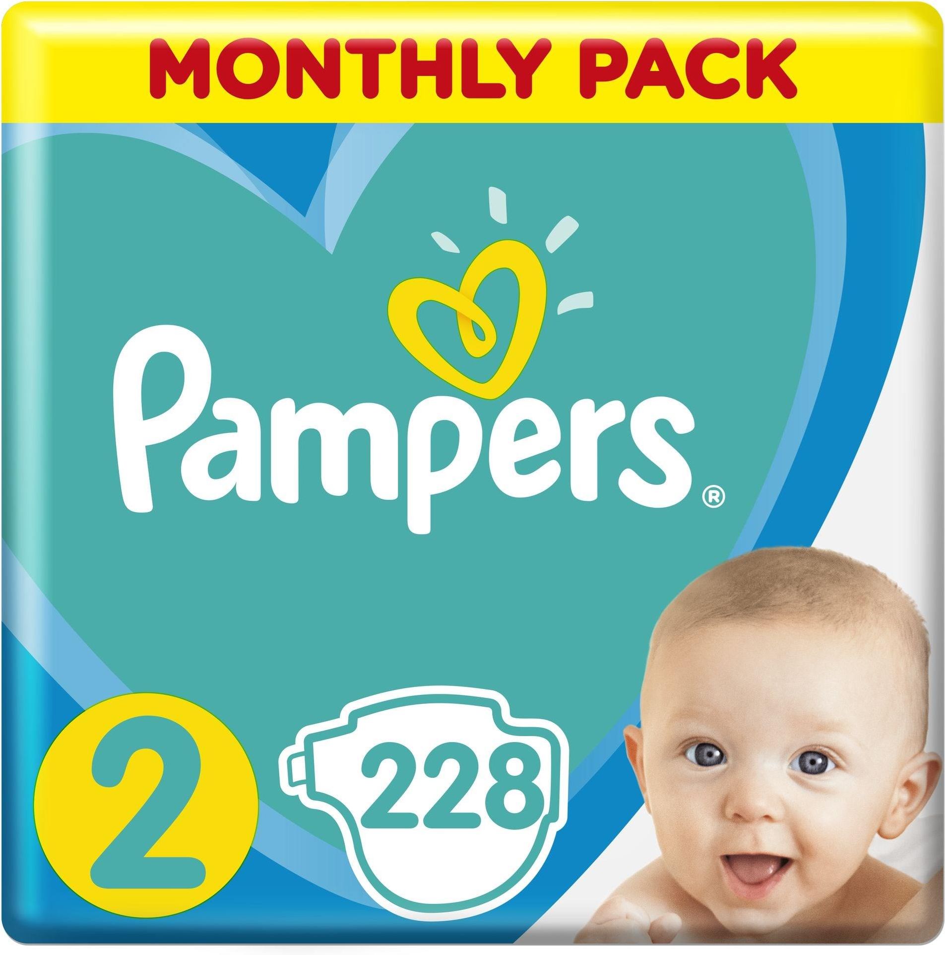 pampers 2 144 szt cena