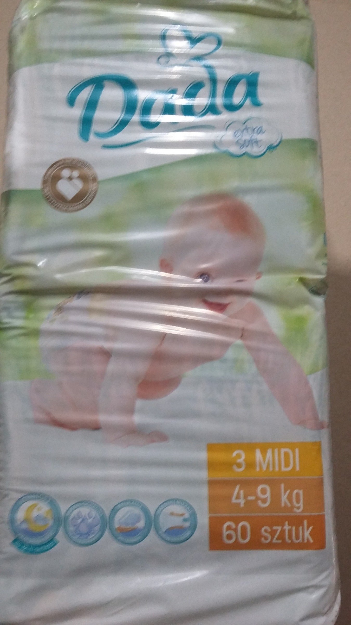 pampers pieluchomajtki pants 3 midi 120 szt