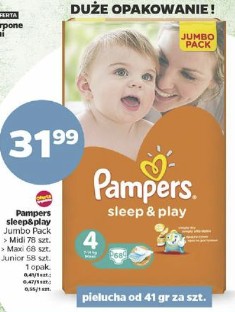 pampers promocja 3 x 74