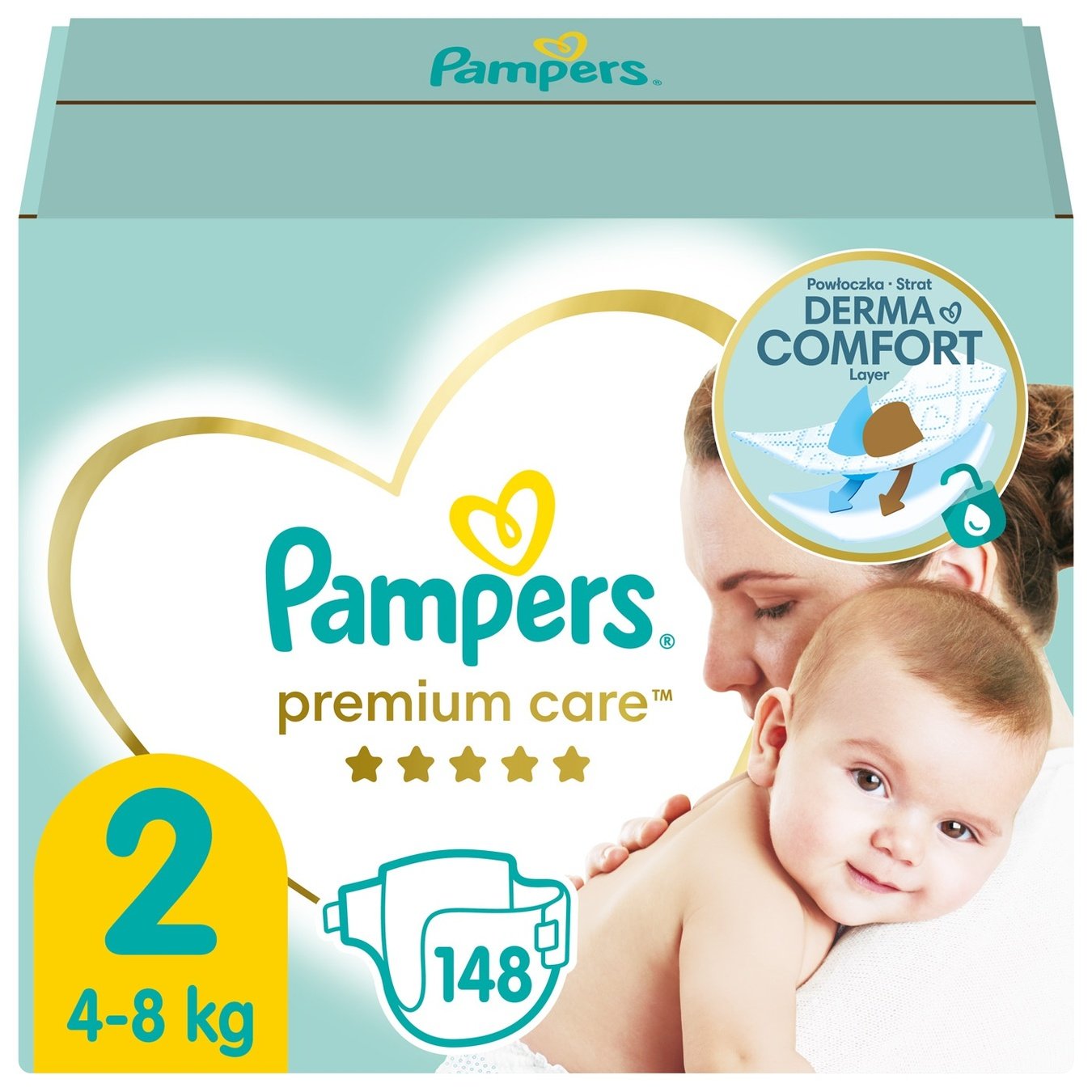 pampers baby dry mega pack size 2