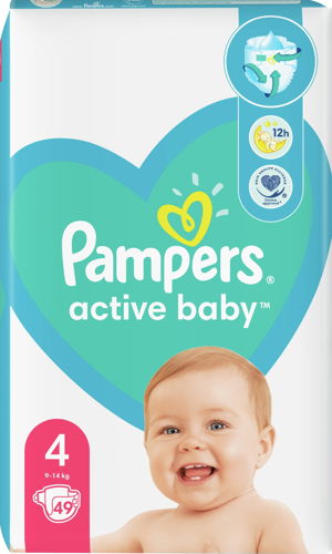 pampers fesh clean 6cio pak