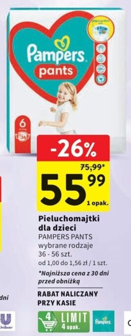 gazetka lidl pieluchy