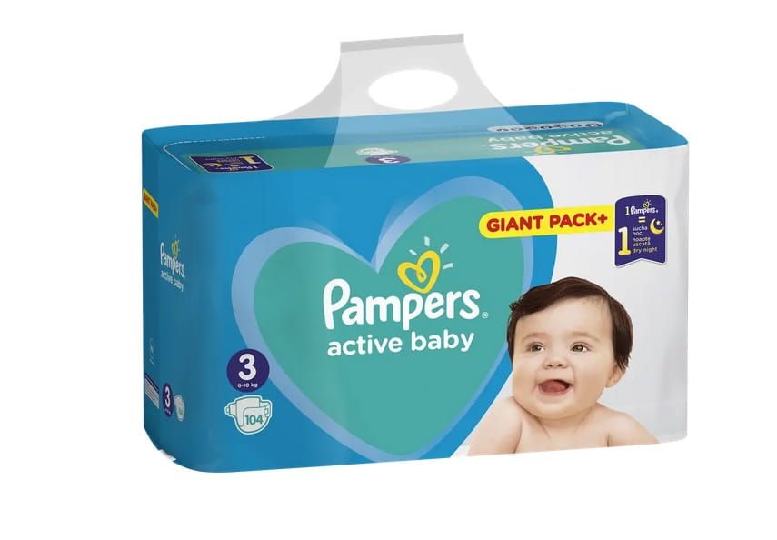 pampers fresh clean 6x64