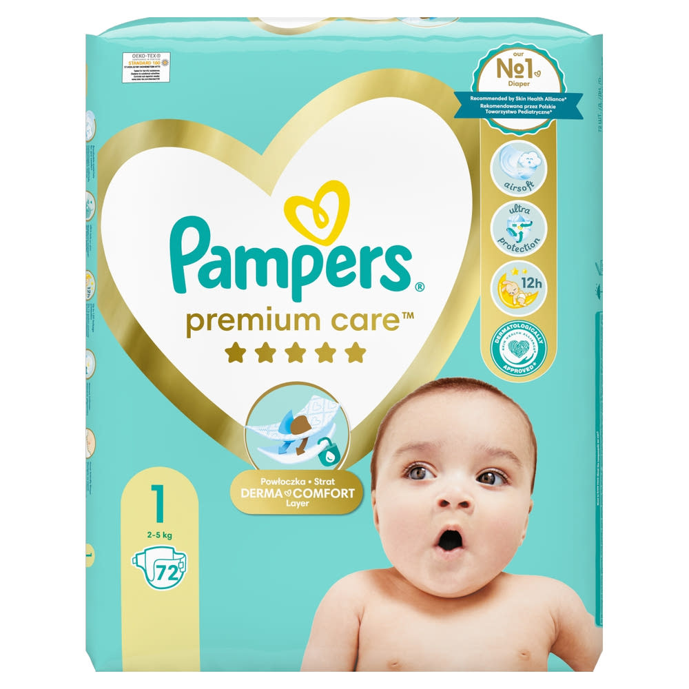 price of pampers for baby in poland