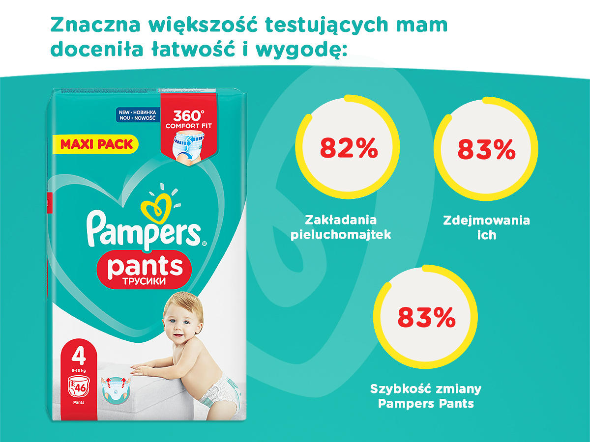 pampers active baby 4 132 szt