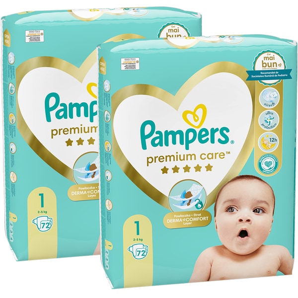 pieluchy pampers na cały miesiąc