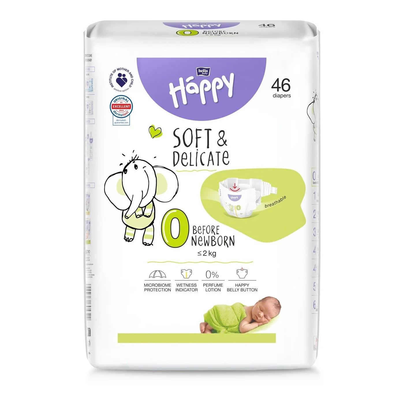 chusteczki pampers sensitive od 1 dnia zycia