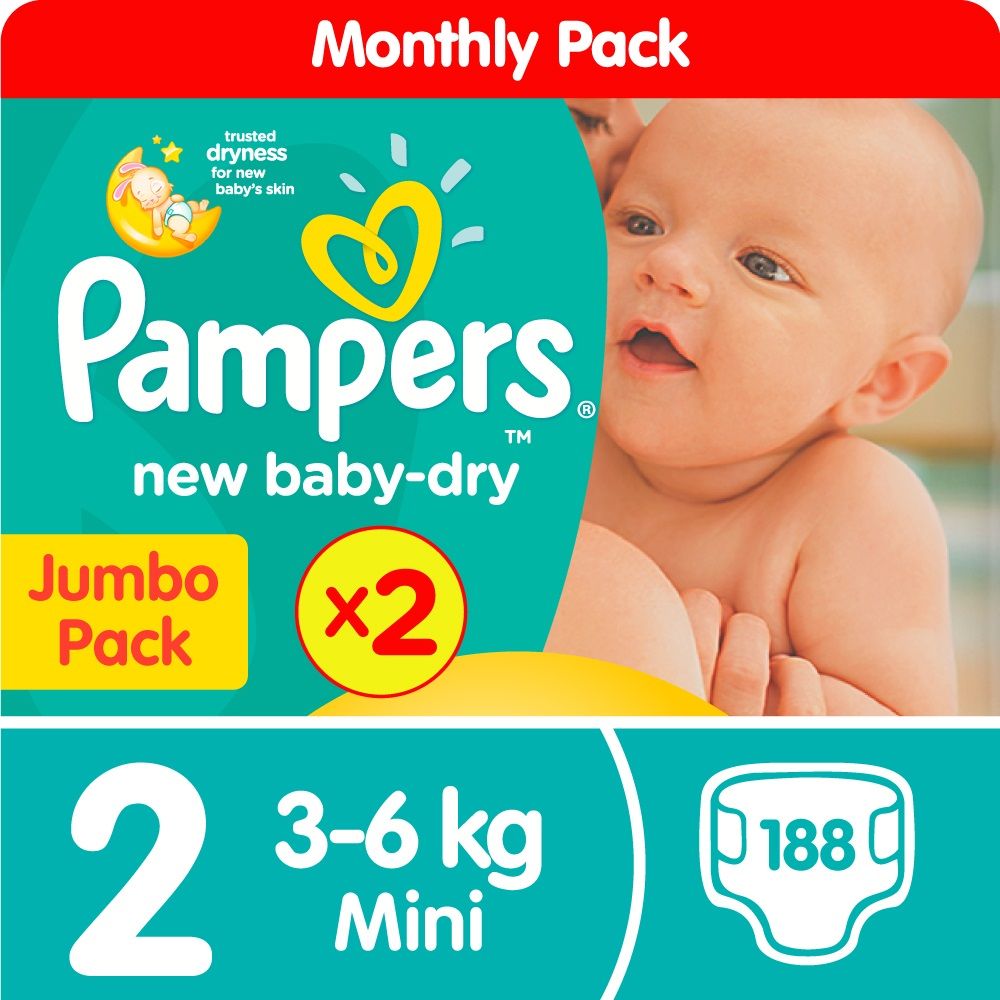 mega box pampers 5