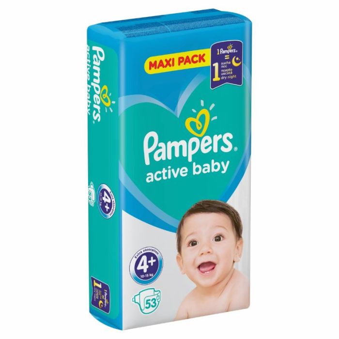 pampers 4 active 52