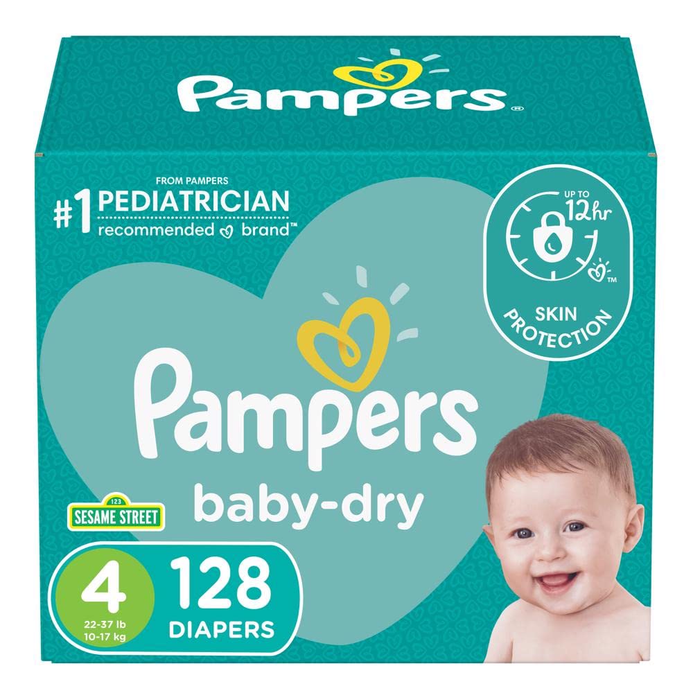 pampers super dry active baby 150