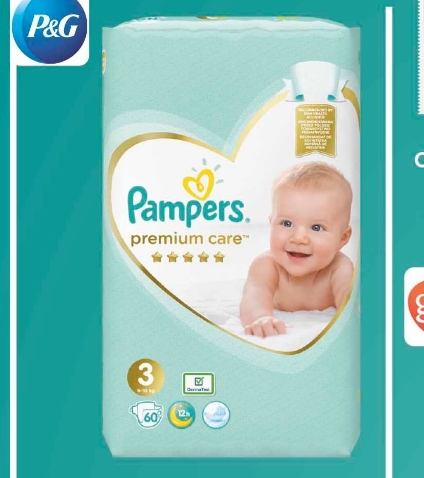 dziecko z reklamy pampers