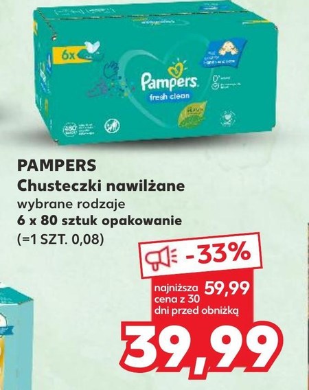 chusteczki nawilżane pampers dla noworodka