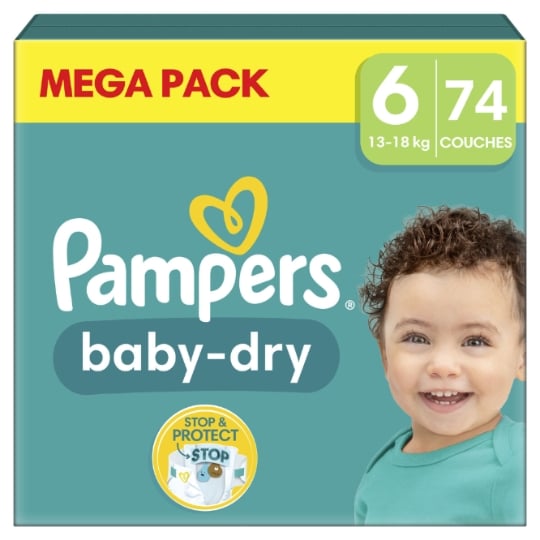 pampers active baby 6-10 kg 58 szt