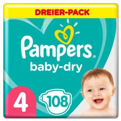 4 pieluchy pampers