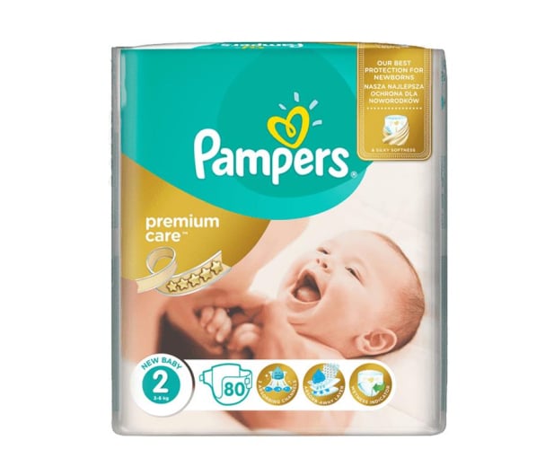 pampers premium care logo vector