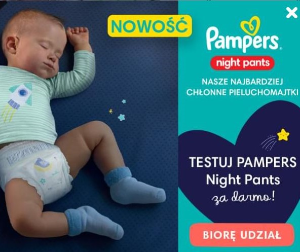 pieluchomajtki pampers gratis