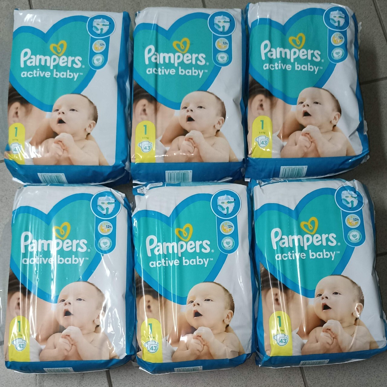 pampers active baby-dry74 szt