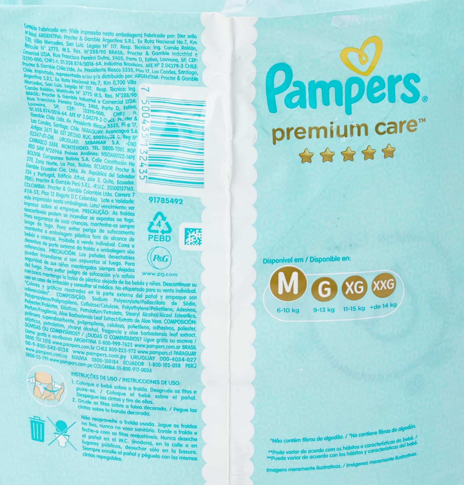 pampers pure protection 2szt