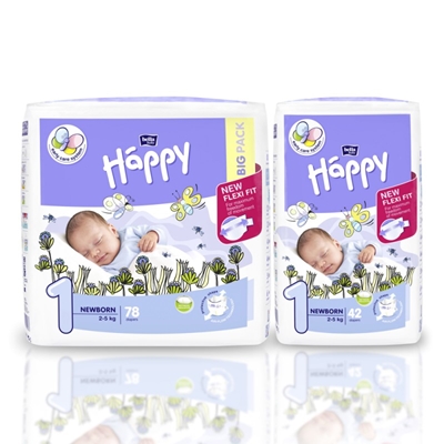 pampers new baby-dry 228sztuk