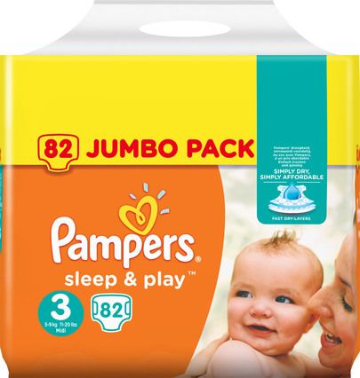 pampers midi 3 cena