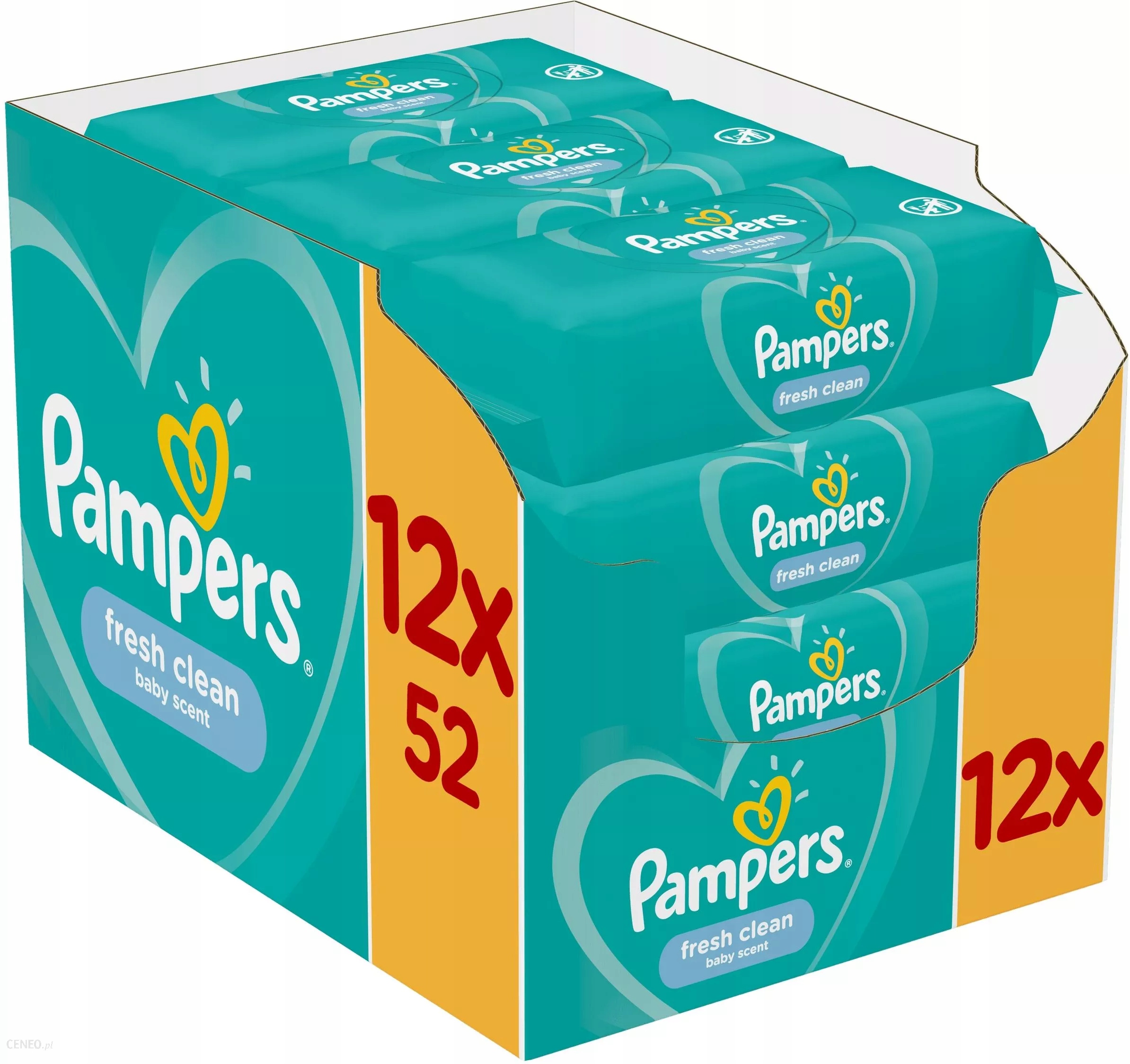 pampers 152 szt