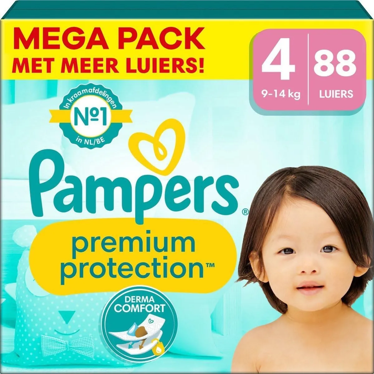 pampers 104 pack size 3