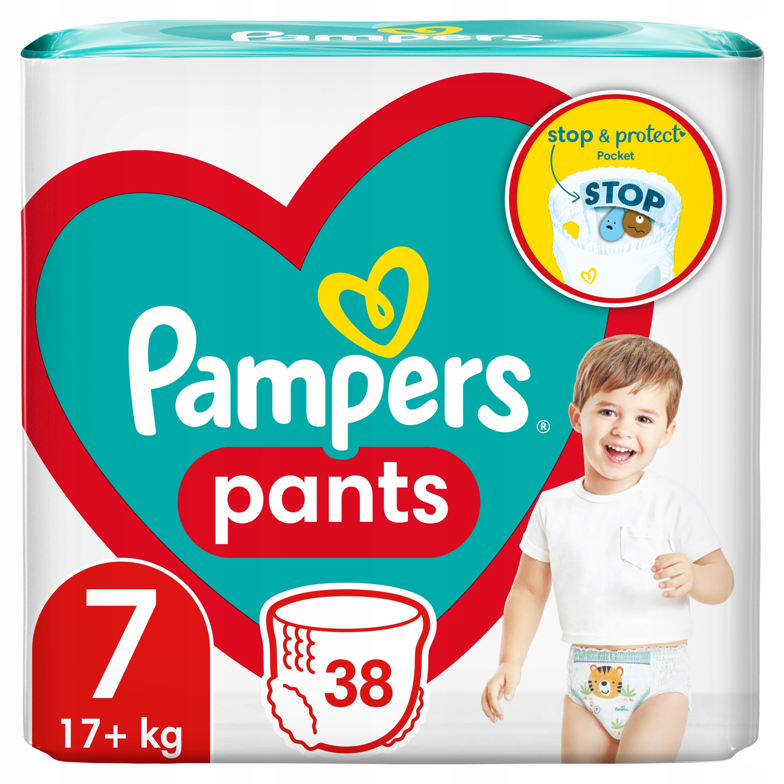 pampers po kolorze poznać