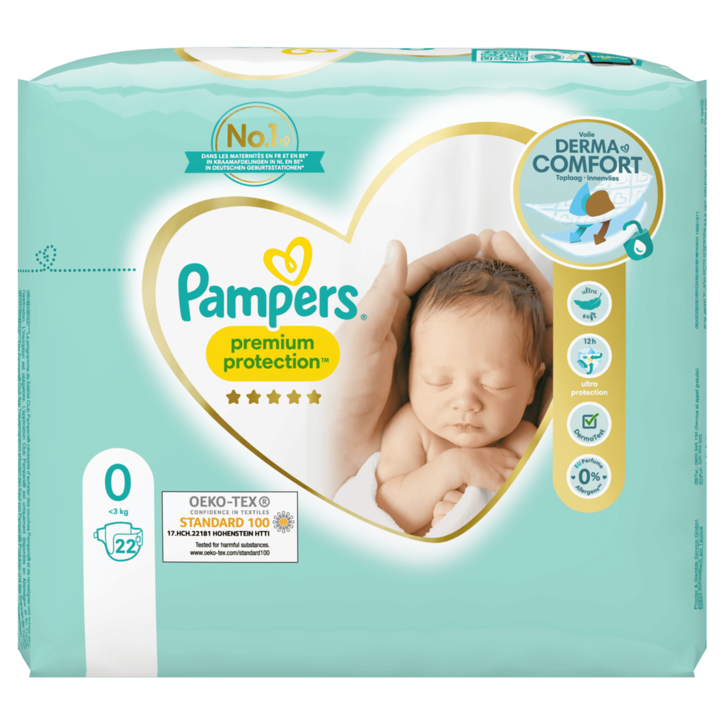 e miesięczne niemowlę suchy pampers po nocy