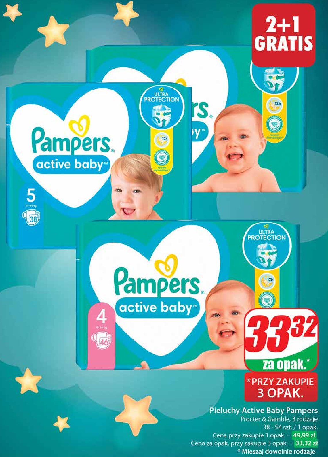 pampers pieluchomajtki 4