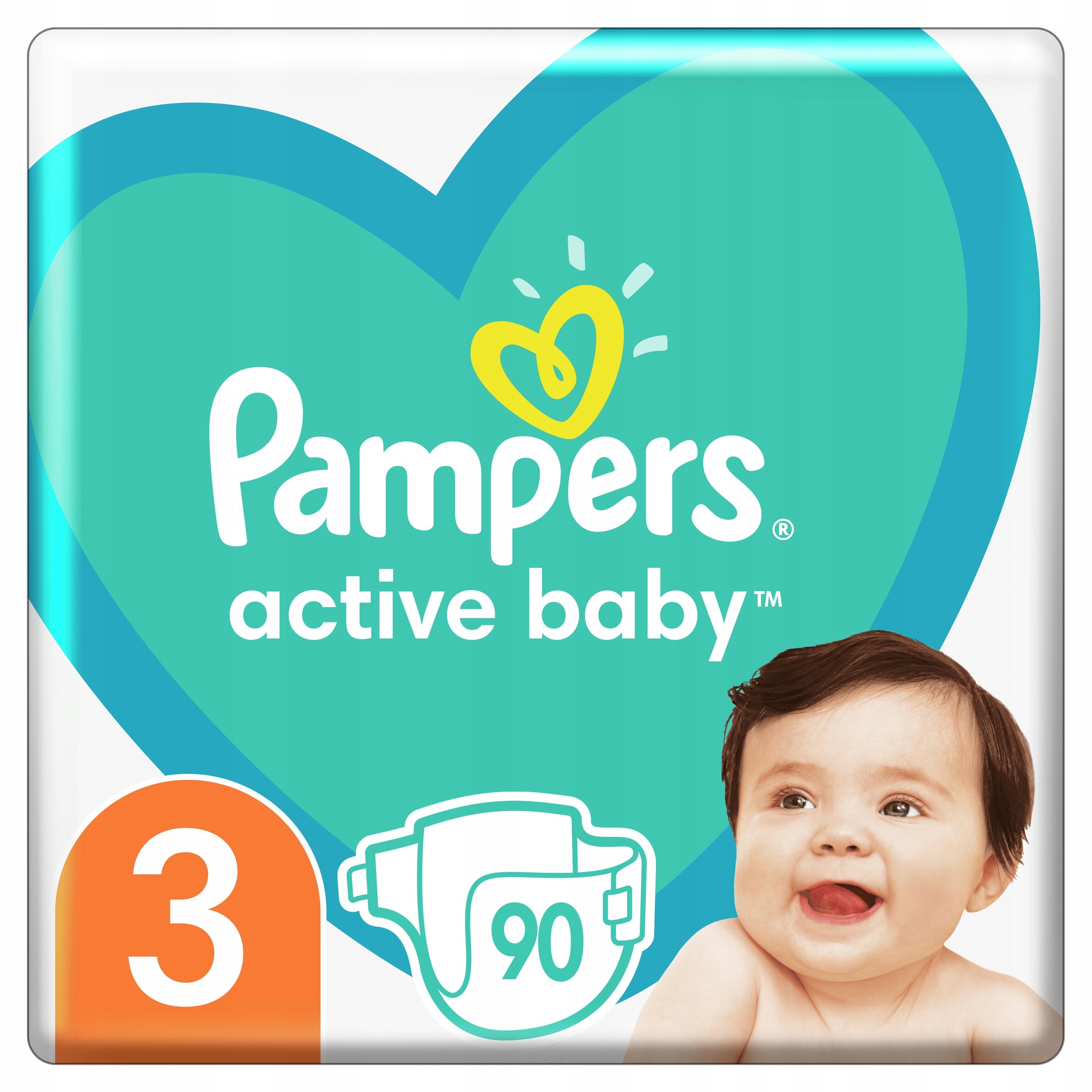 pieluchomajtki pampers premiumcare4 mega box