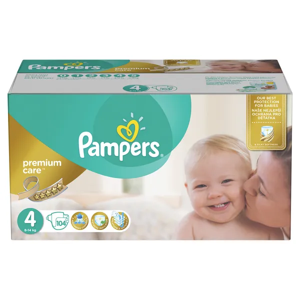 pieluchy pampers 1 mega paka