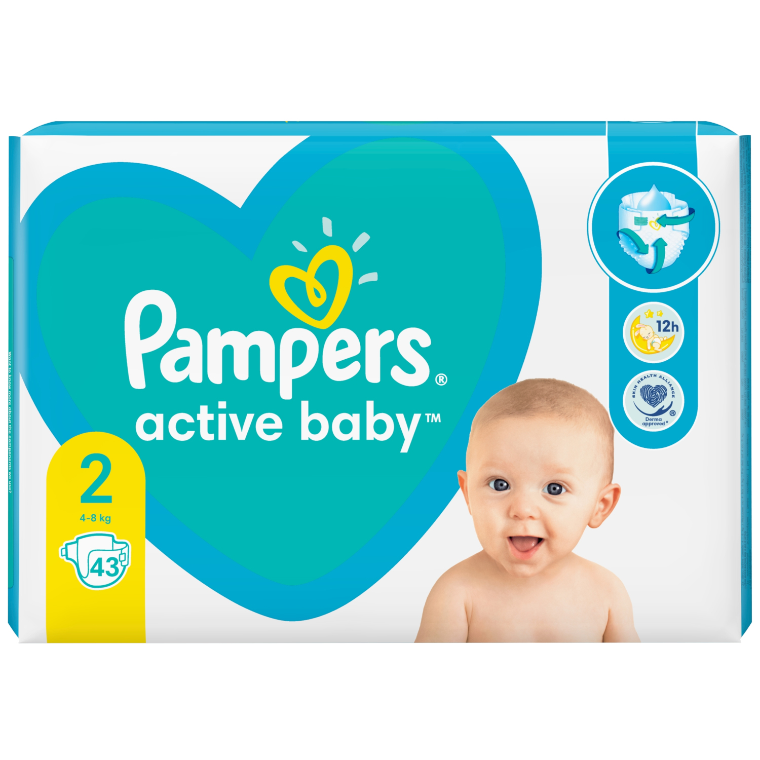 pampers 105 szt