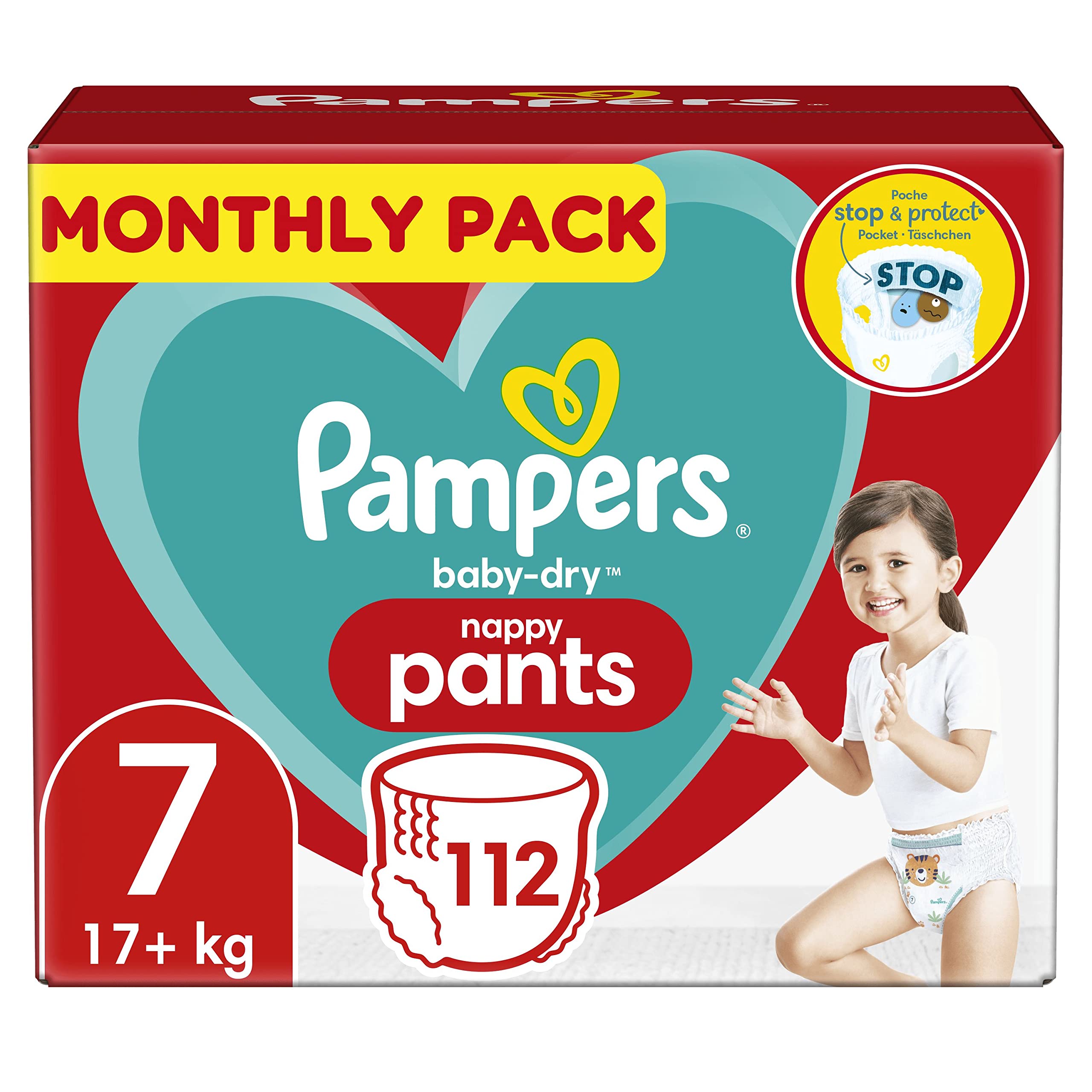 pampers pants pieluchomajtki rozmiar 4 maxi 9-14kg 24 sztuki