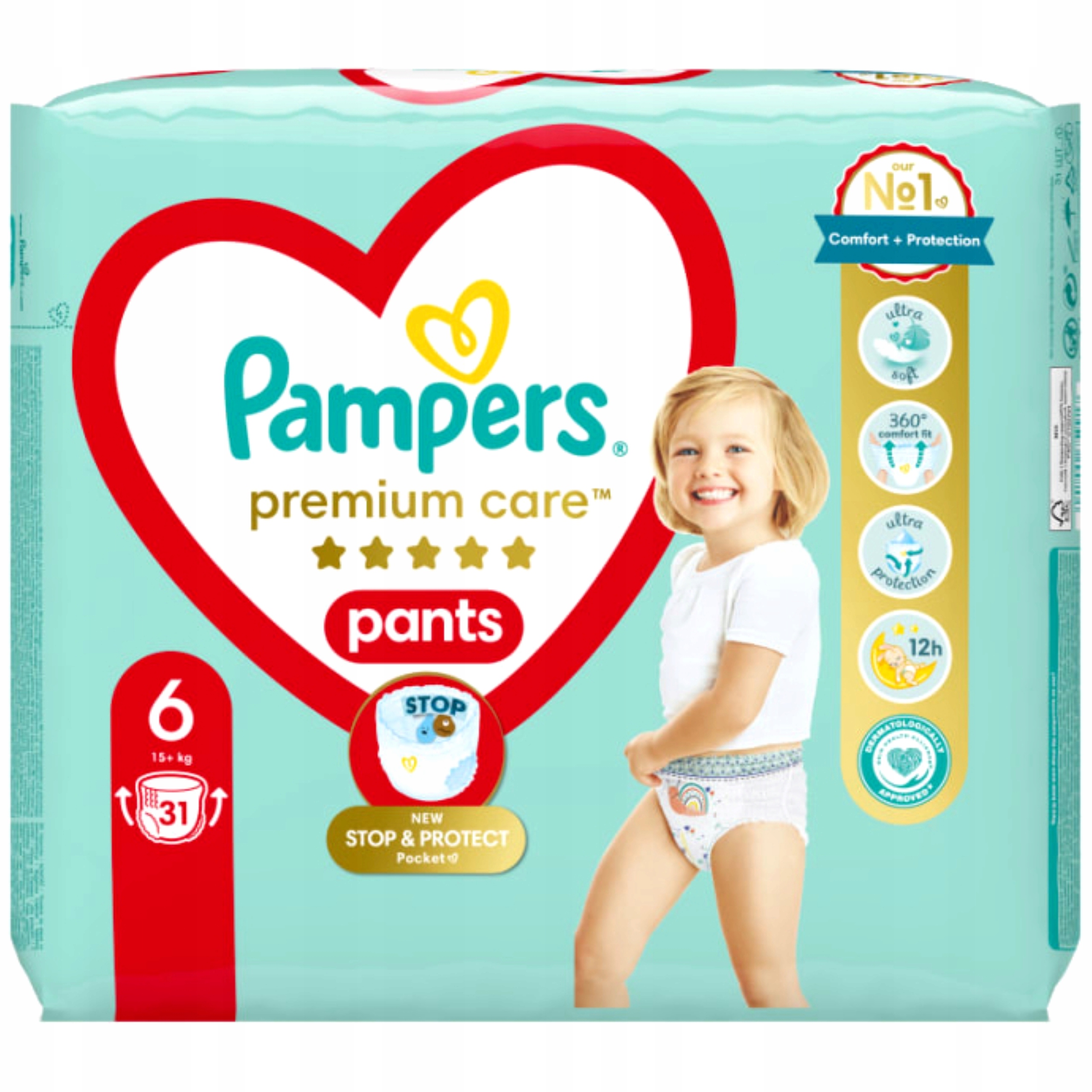 monthly paka pampers size 5