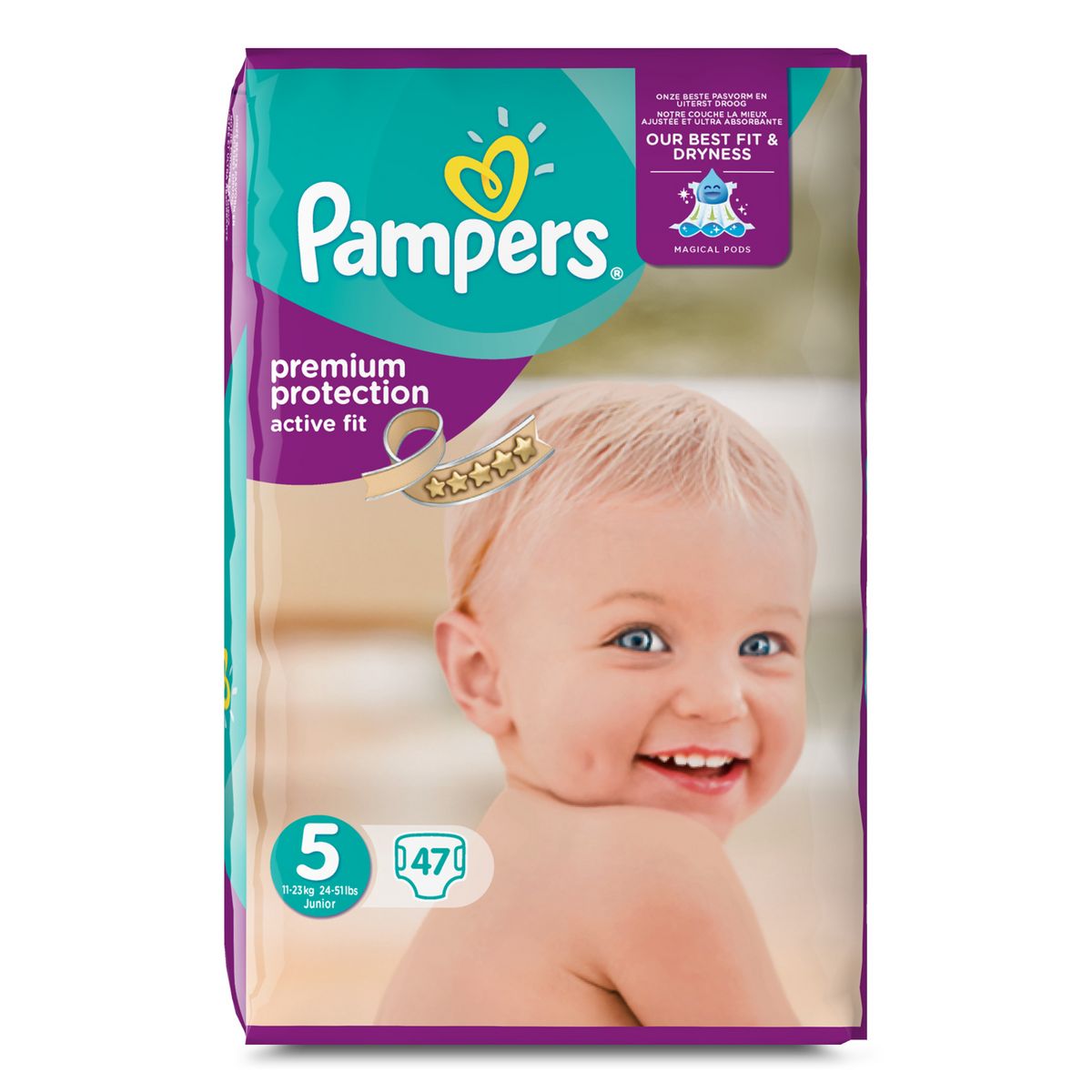 pampers active baby 5 110 szt