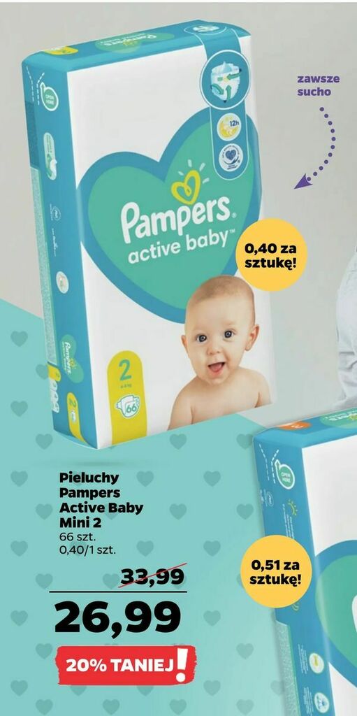 active fit pampers size 5