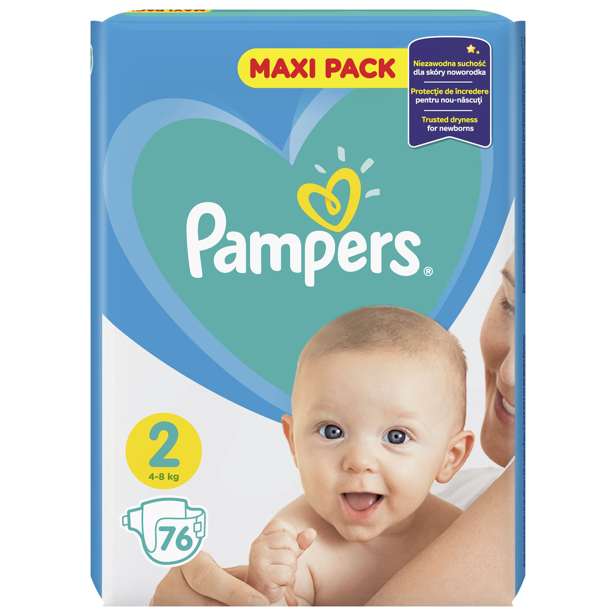 najmniejsze pieluchy pampers