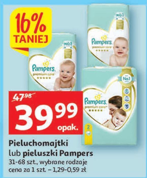 pieluchy pampers premium skład