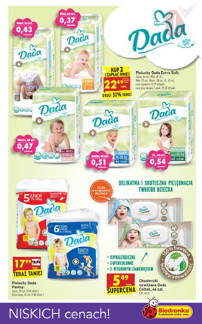 pampers 6 active baby dry 43 szt