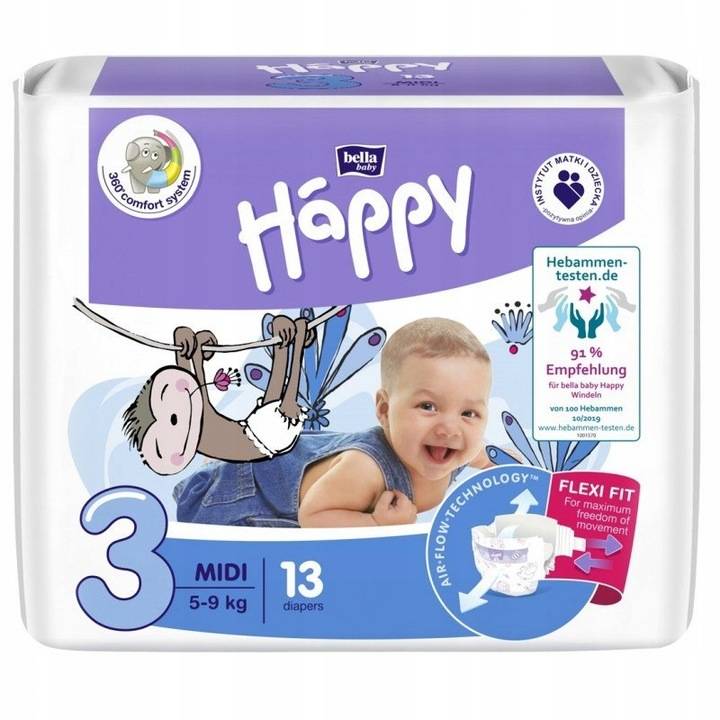 pampers waga rozmiary