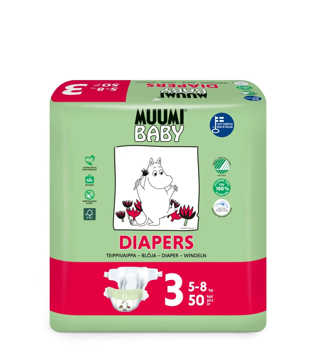 pampers premium care drymax midi 3