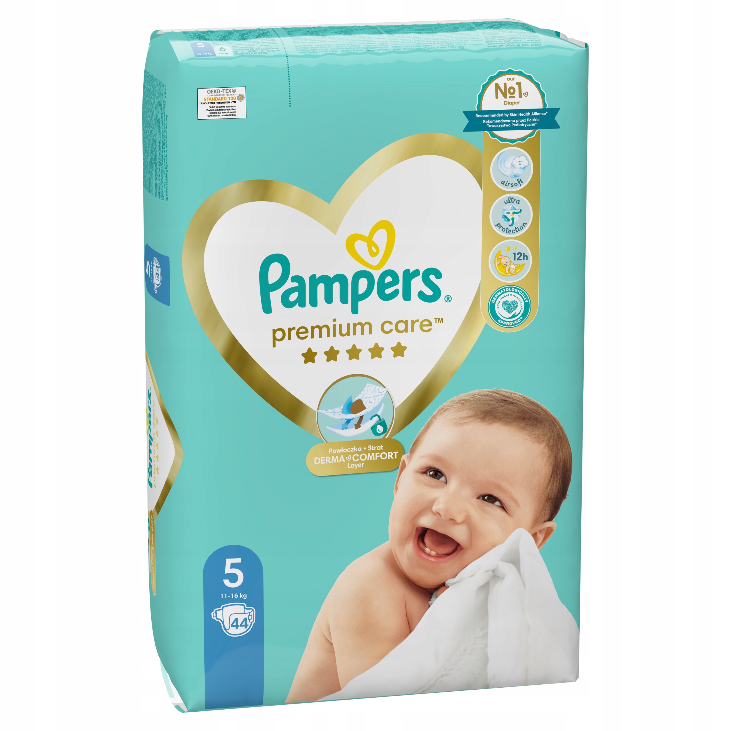 pampers active baby 6 13-18 kg 96 szt mega