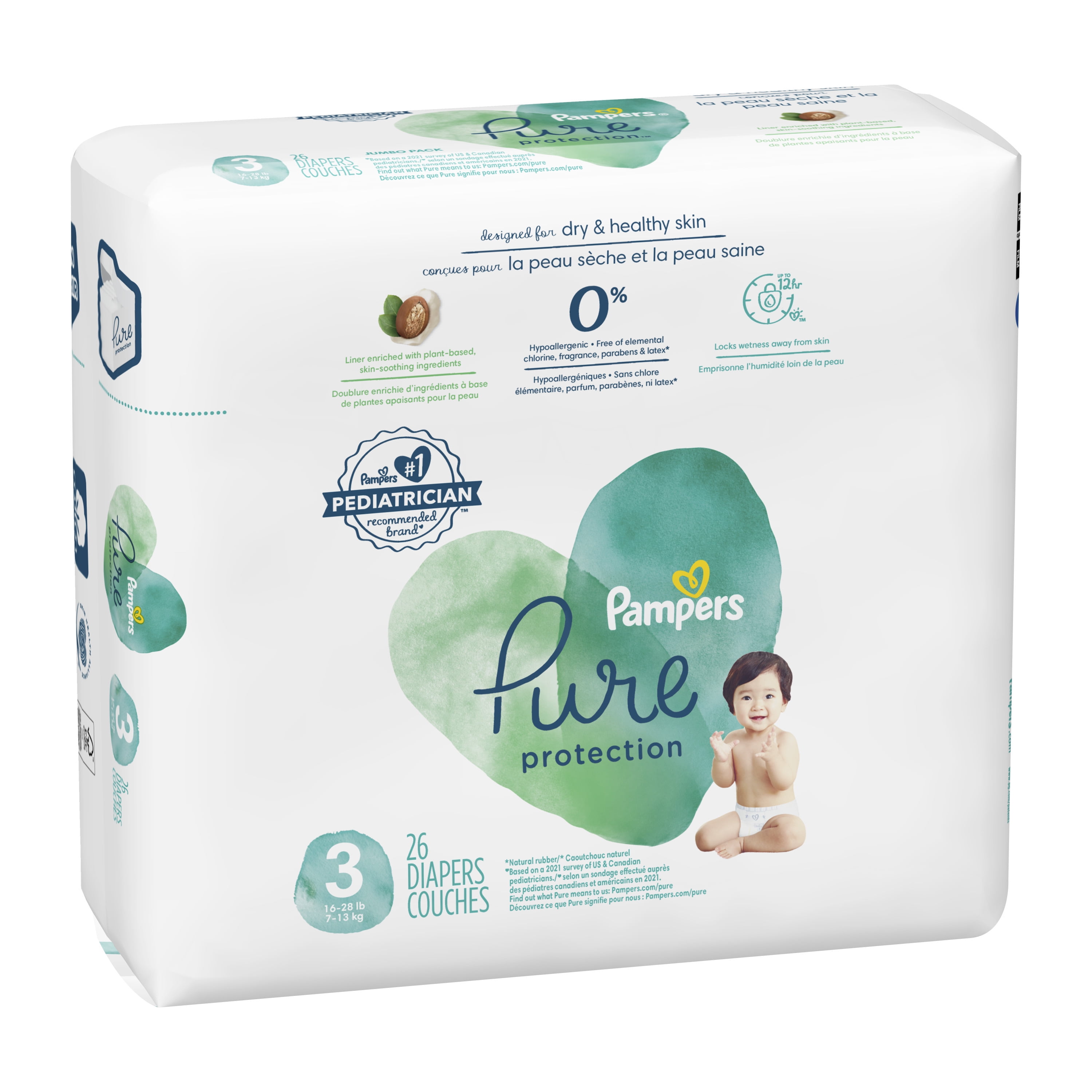 pampers chusteczki aqua pure rossmann