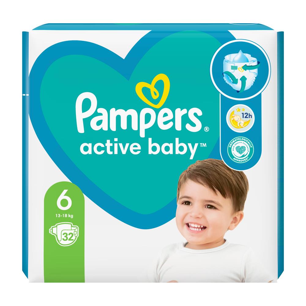 pampers 4 active baby