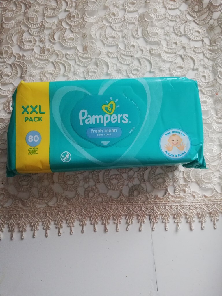 chysteczki nawilżane pampers